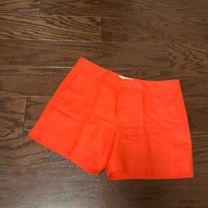 Joie Linen short in Orange size 6